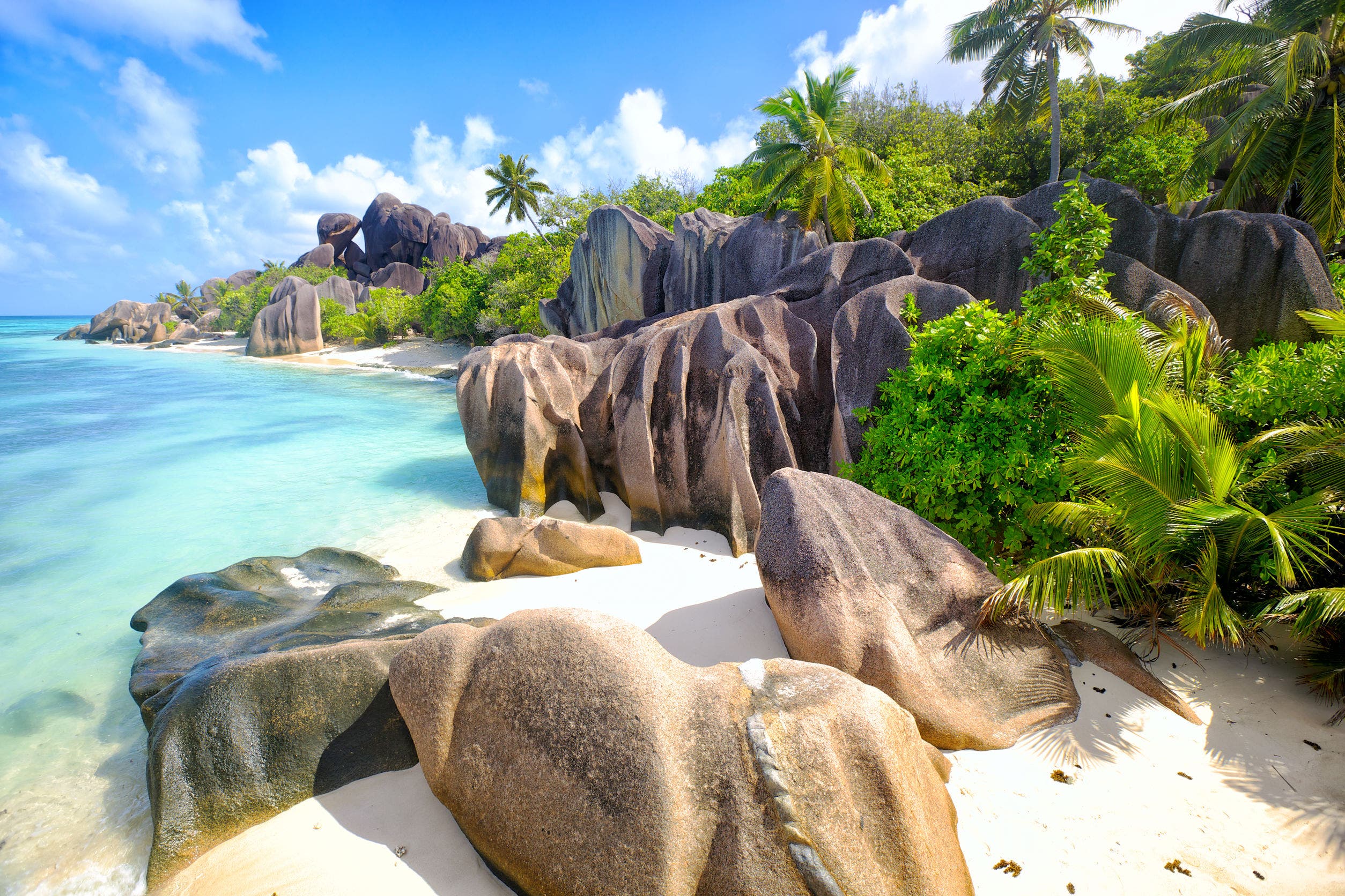 Seychelles. Ла Диг. Остров la Digue Сейшелы. Остров ла-Диг.пляж анс сурс д